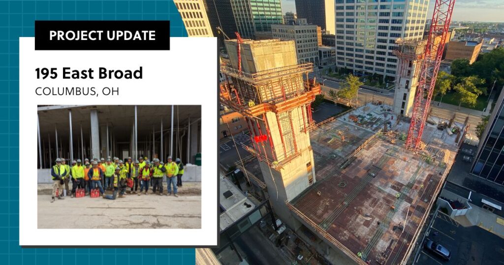 195 East Broad Project update photo