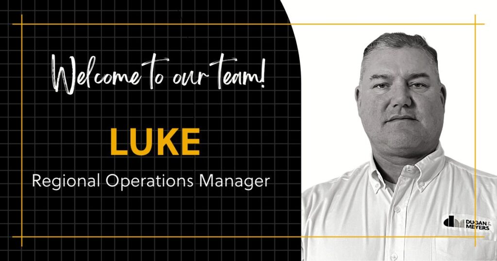 Luke, new Dugan & Meyer team member